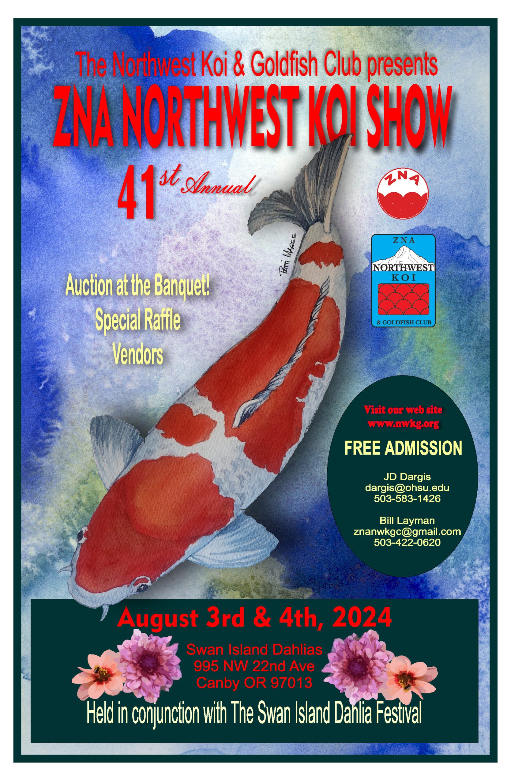 2024 ZNA NW Koi Show Poster FINAL 05202024